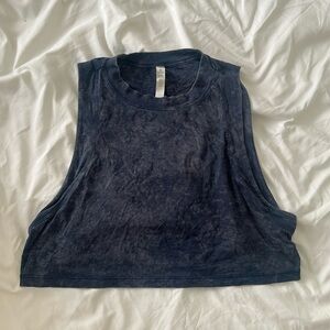 lululemon cropped muscle tank